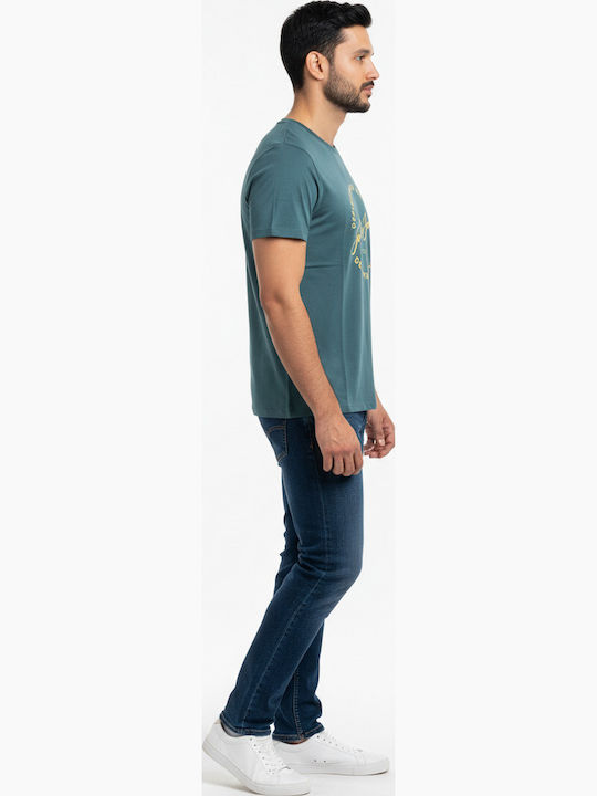 Crew Neck T-Shirt Atlantic Deep