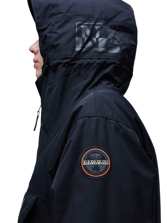 Rainforest Winter Jacket Waterproof and Windproof Black