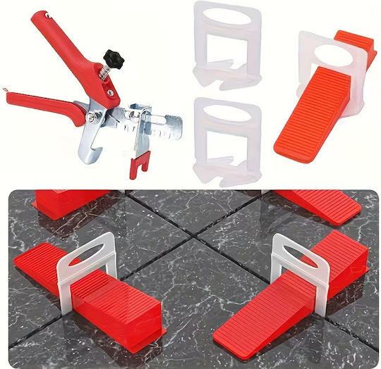 Pro Complete System Pliers 500 Clips 1.5 Mm 100 Tile Leveling Wedges