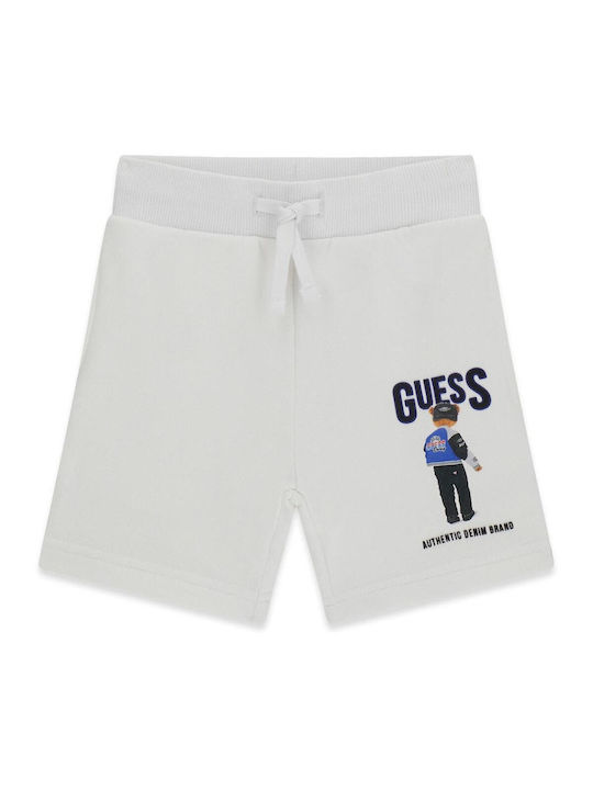 Guess Kids Fabric White Shorts/Bermuda