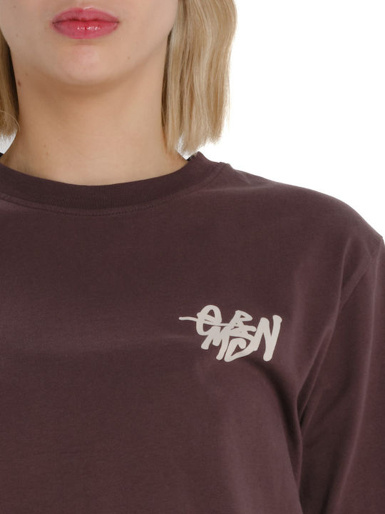 Γυναικείο Αθλητικό T-shirt Μπορντό