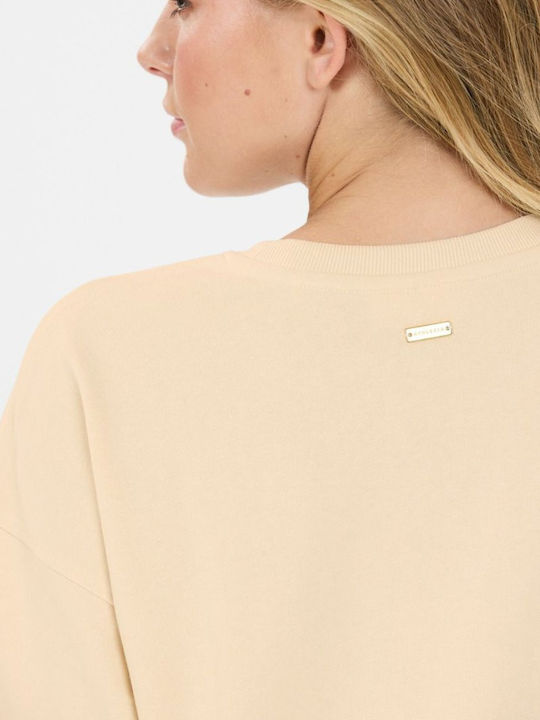 Women's Sports T-shirt Beige