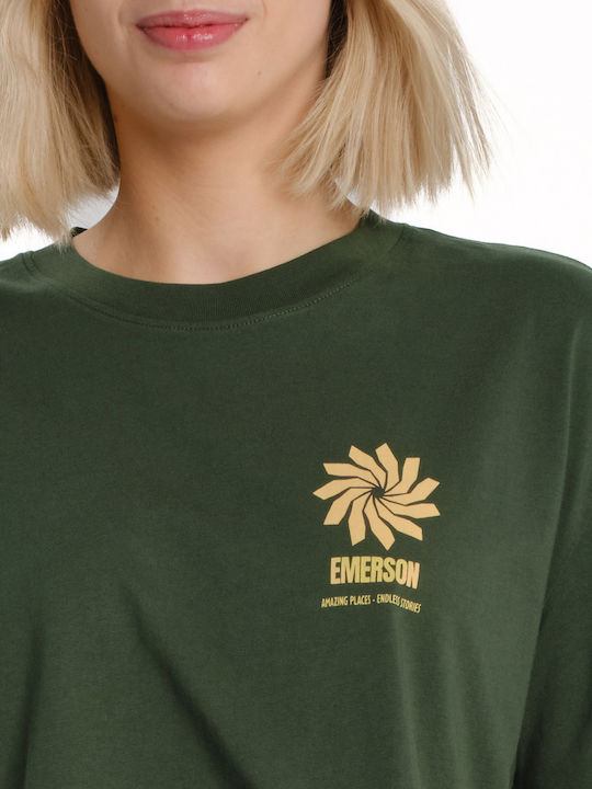 Γυναικείο Αθλητικό T-shirt Πράσινο