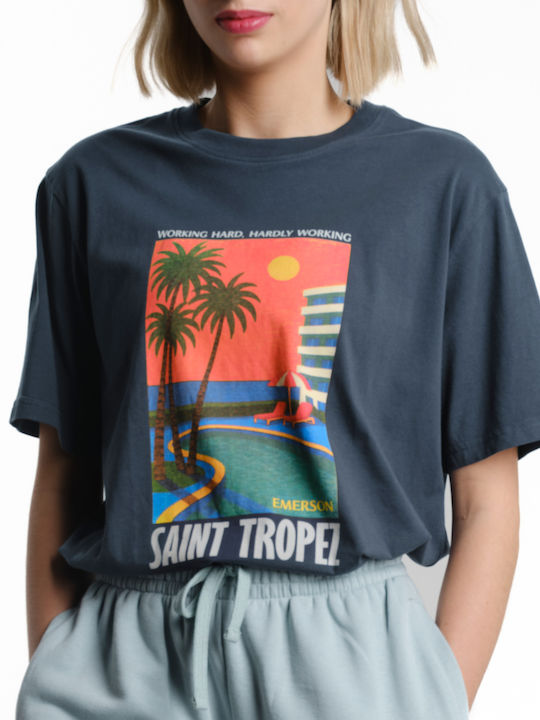 Γυναικείο T-shirt Μπλε