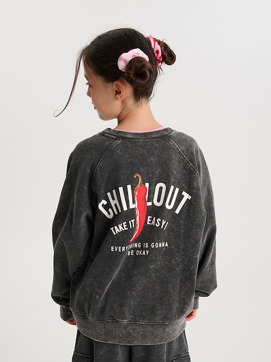 Kinder-Sweatshirt Schwarz