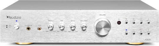 Audizio AD420A Integrierter Hi-Fi-Verstärker Stereo 110.114 Silber