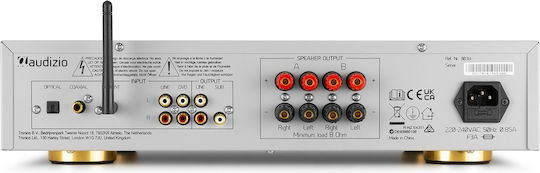Audizio AD420A Integrierter Hi-Fi-Verstärker Stereo 110.114 Silber