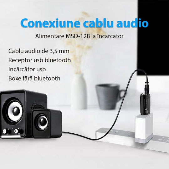 Bluetooth аудио приемник и предавател Bt-008 3.5mm