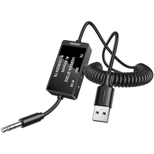 Ugreen Bluetooth Receiver Transmitter with USB Output and Microphone