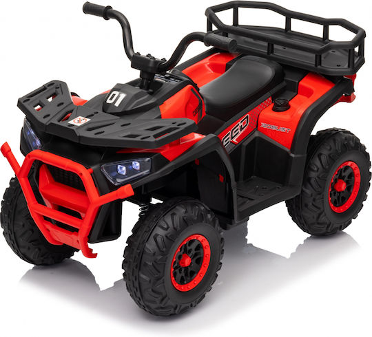 Kids Electric 4 Wheel Motorcycle 24 Volt Red