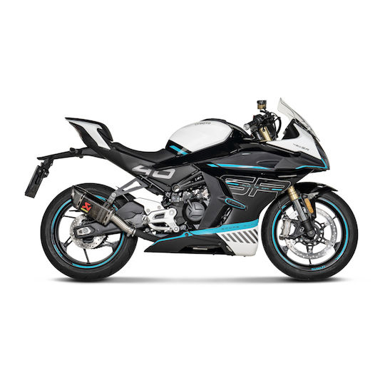 Akrapovic Motorrad Schutzkleidung Akrapovic Auspuffkappe Schwarz