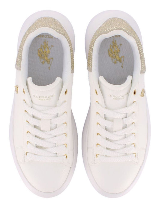 Γυναικεία Sneakers Whi-gol02