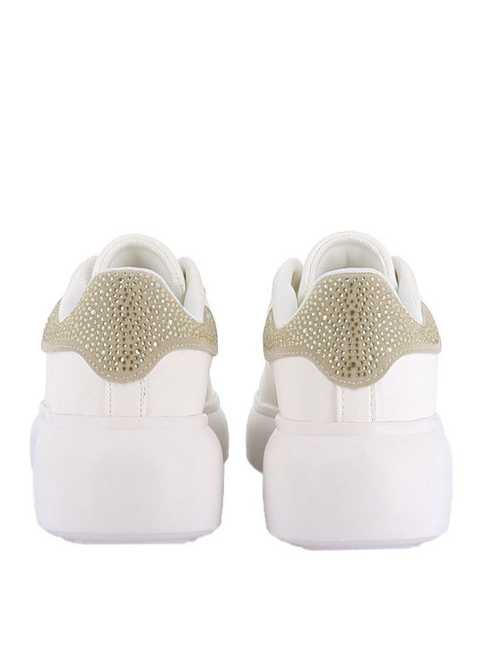 Γυναικεία Sneakers Whi-gol02