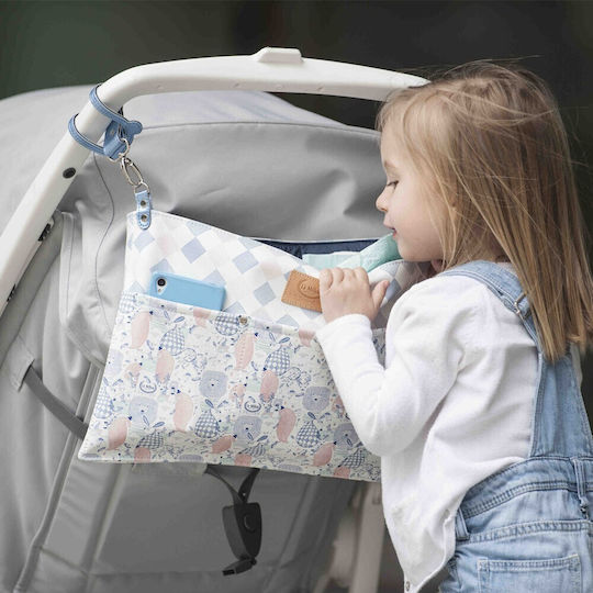 La Millou Blue Stroller Organizer