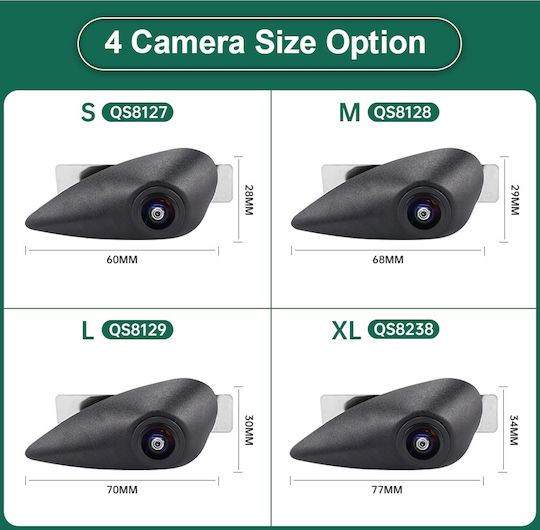 Digital Iq Camera Qs8127 Ahd-ntsc Front Camera Hyundai Mod 2013-2026