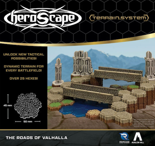 Επέκταση Παιχνιδιού Heroscape Roads of Valhalla Terrain (EN) Renegade Game Studios