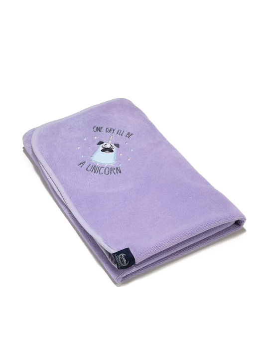 La Millou Baby Hooded Towel with Hood Doggy Unicorn