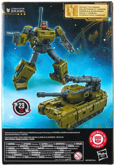 Action Figure Age Of The Primes Deluxe - Combaticon Brawl Transformers 14cm