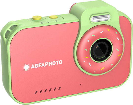 AgfaPhoto Realikids Cam 2 Kids Compact Camera 12MP Red