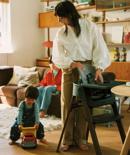 Stokke Κάθισμα για Καρεκλάκι Φαγητού Steps σε Γκρι Χρώμα