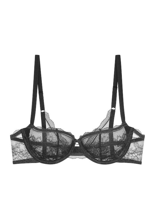 Women's Black Underwire Bra