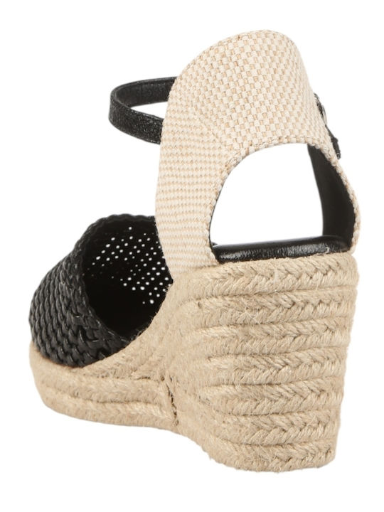 Summer Women's Platform Espadrilles Style Black