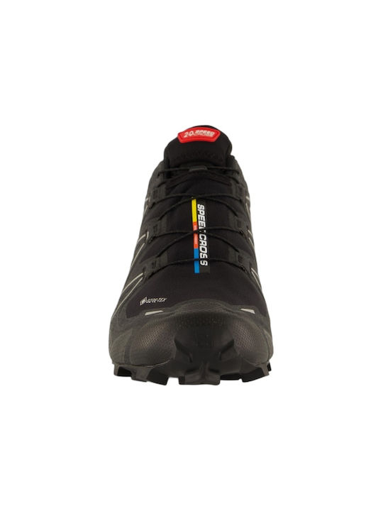 Speedcross 6 Gtx Men's Sport Shoes Trail Running Waterproof with Gore-Tex Membrane Black