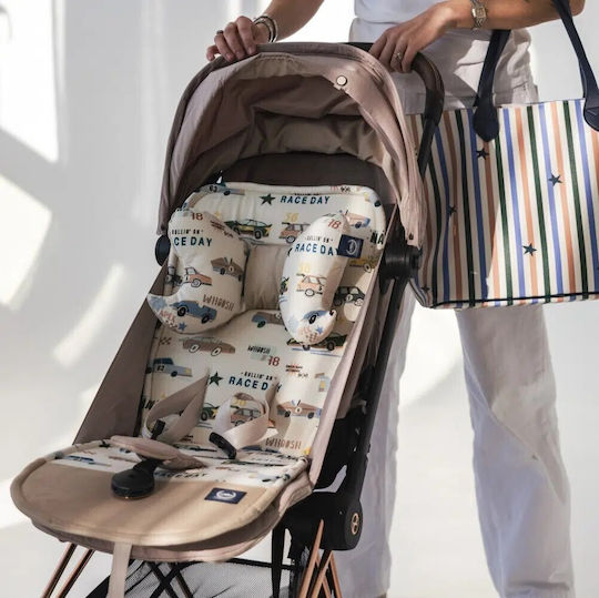 La Millou Double Sided Stroller Mattress Beige