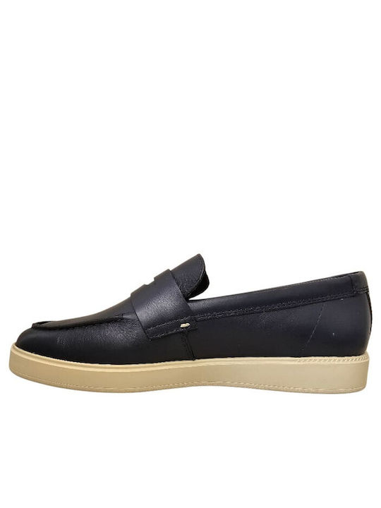 Easy Leather Men's Moccasins in Blue Colour
