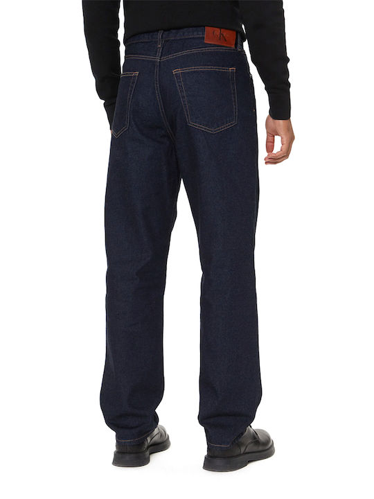 Calvin Klein 90s Ανδρικό Παντελόνι Τζιν Tapered Μπλε