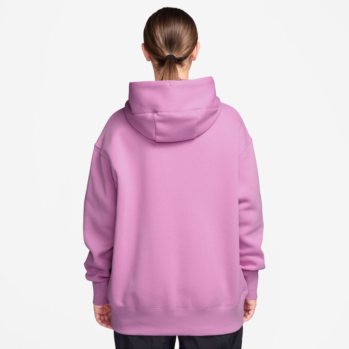 Nike Sportswear Phoenix Long Women's Sweatshirt Hooded Lt Magenta