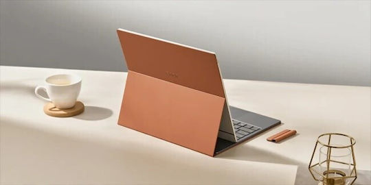 Onyx Flip Cover με Πληκτρολόγιο Καφέ (Note MAX, Tab X C)