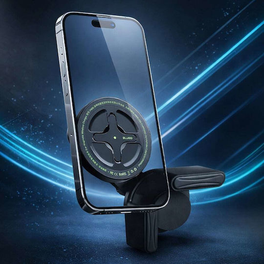 Blueo Auto Handyhalterung Kabelloses Aufladen Ape Legend Elektrisches Auto Type-c 15w Drehung 360 Grad Schwarz