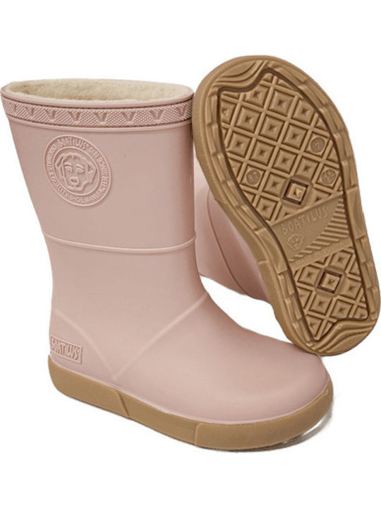 Kids Wellies with Internal Lining Pink