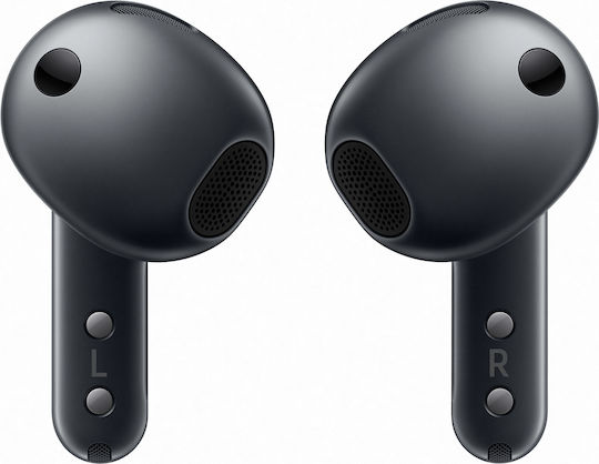 Samsung Galaxy Buds4 Bluetooth Handsfree Ακουστικά με Αντοχή στον Ιδρώτα και Θήκη Φόρτισης Μαύρα