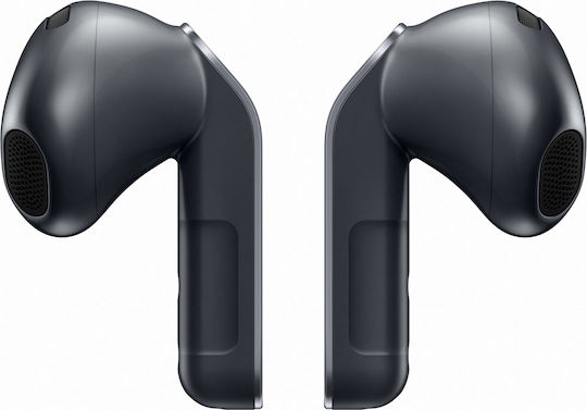 Samsung Galaxy Buds4 Bluetooth Handsfree Ακουστικά με Αντοχή στον Ιδρώτα και Θήκη Φόρτισης Μαύρα