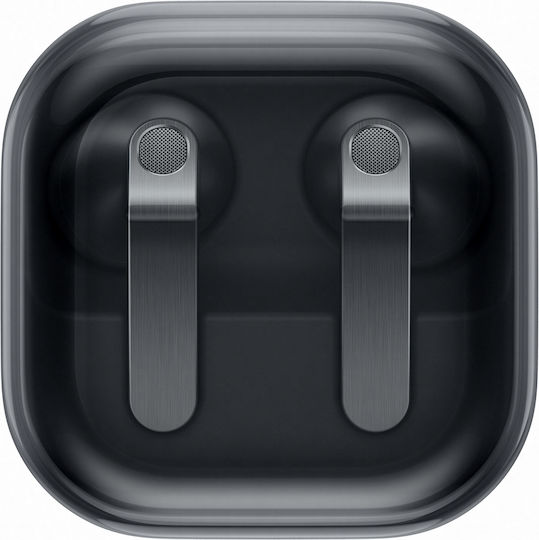 Samsung Galaxy Buds4 Bluetooth Handsfree Ακουστικά με Αντοχή στον Ιδρώτα και Θήκη Φόρτισης Μαύρα