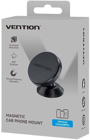 Vention Car Mobile Mount with Magnet Black