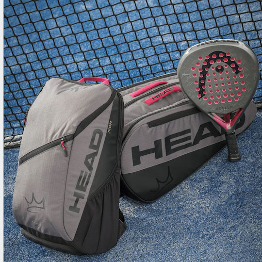 Head Tour Padel 2 Rackets Gray Backpack Bag