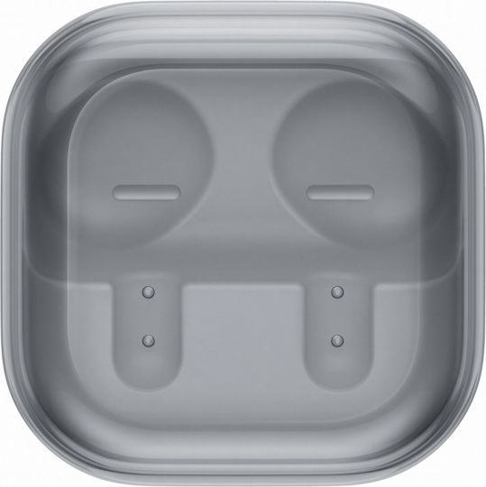 Samsung Galaxy Buds4 Bluetooth Handsfree Ακουστικά με Αντοχή στον Ιδρώτα και Θήκη Φόρτισης Λευκά