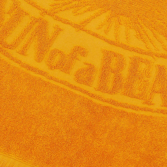 Sun of a Beach Beach Towel Yellow 180x100cm