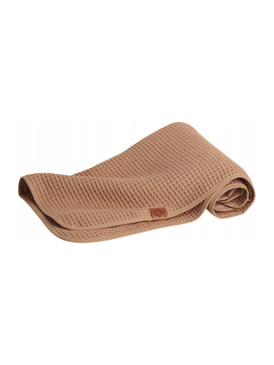 BabyMam Pătură Pepinieră Swaddling 100% Bumbac Maro 57x77cm 2 Bucăți