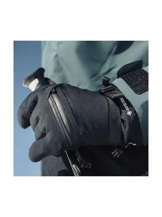 Racer Graven Men's Ski & Snowboard Gloves With Gore-Tex Membrane Black