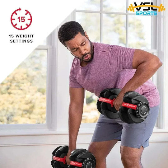 VSL Sports Vsl Sports Dumbbell 1x 24kg