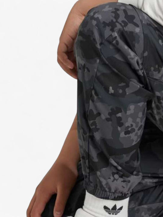 Παιδικό Παντελόνι Φόρμας Grey/black Allover Print
