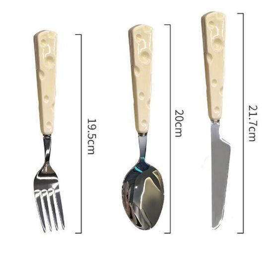 Alista Home Set Tacâmuri Pentru Bebeluși din Plastic Gri 2 Bucăți
