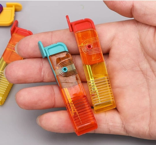 Dispozitiv De Descusut Cutter Etichete Alista Home 1.7 X 7 Cm Pliabil Plastic Roșu Galben