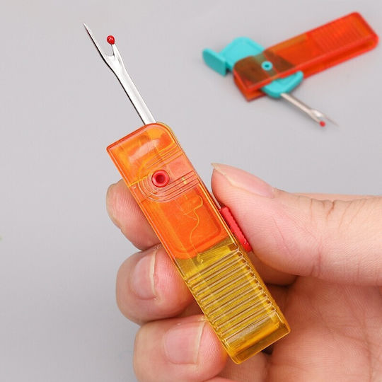Dispozitiv De Descusut Cutter Etichete Alista Home 1.7 X 7 Cm Pliabil Plastic Roșu Galben