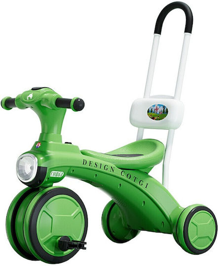 Alista Home Tricicletă cu Mâner Pentru Părinți Verde