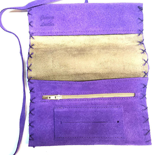 Künstliches Leder Lila Tabaktasche